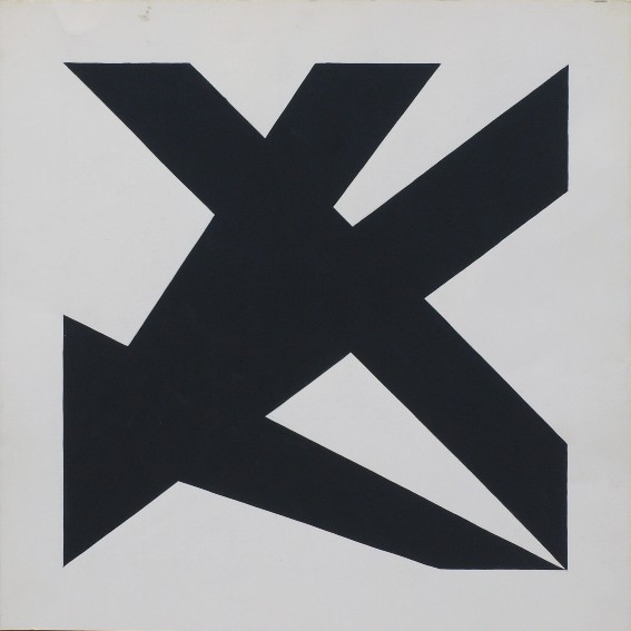 Peter Struycken, Ontwerptekening, 1963, 50 x 50 cm